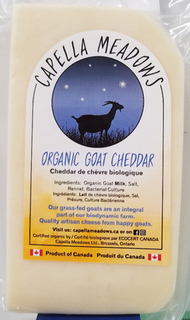 Goat Cheddar - MEDIUM  (Capella Meadows)